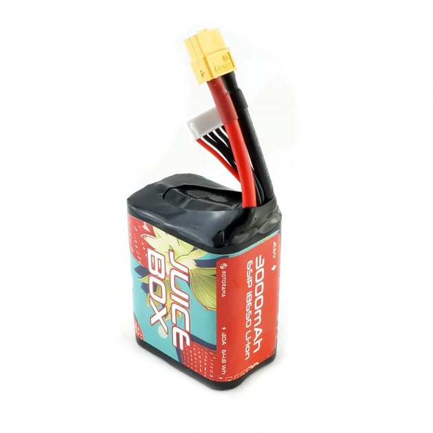 Rotorama Juicebox 18650 3000mAh 6S1P 30A Liion battery for fpv drones 3