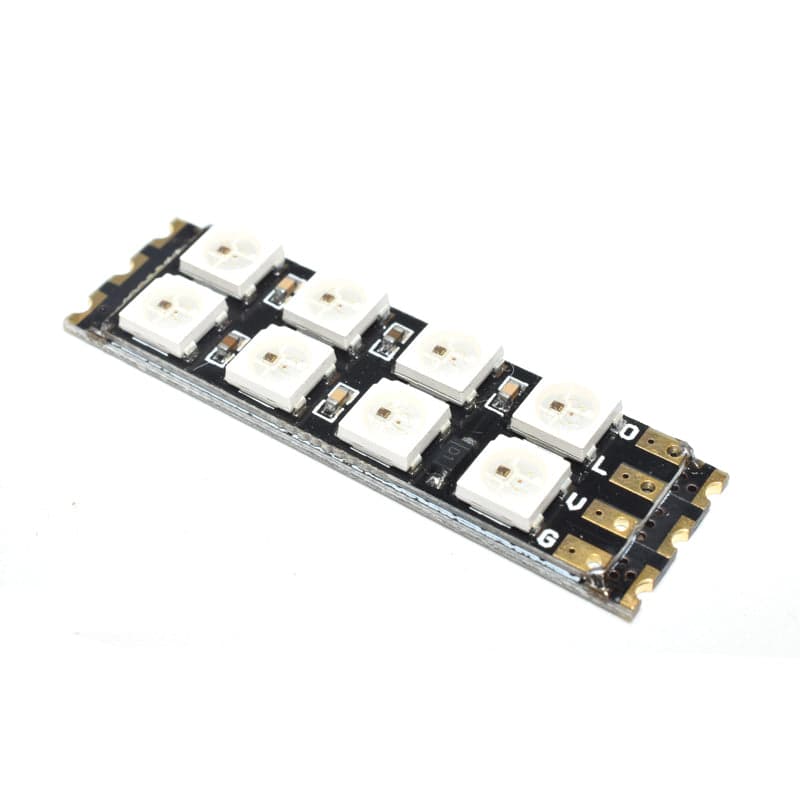 WS1812B LED STRIP LIGHT BOARD 80A 3.3-5.5V FOR FPV RACING ARM WIRE for fpv drones