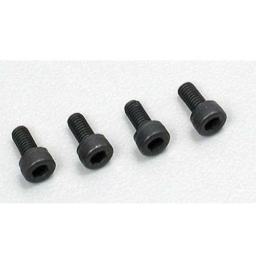 DuBro 2121 Socket Cap Screws 3mmx6 (4) for Airplanes / Hardware for fpv drones