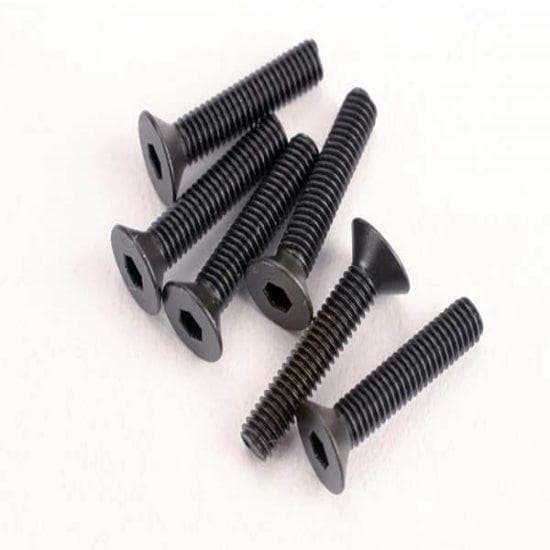 Traxxas 2553 3X15mm Flat Head Machine Screw (6) Desert Racer for fpv drones