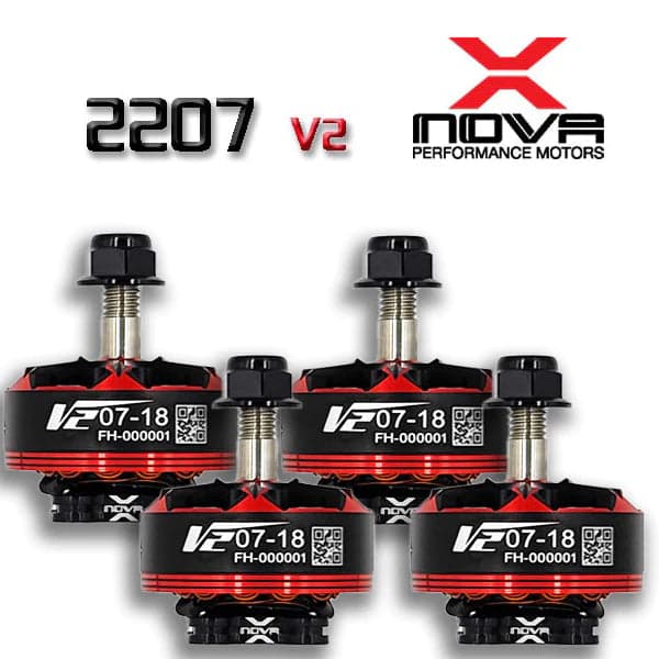 XNOVA 2207 Freestyle Hard Line V2 Motors - 2150KV - 4PCS for fpv drones