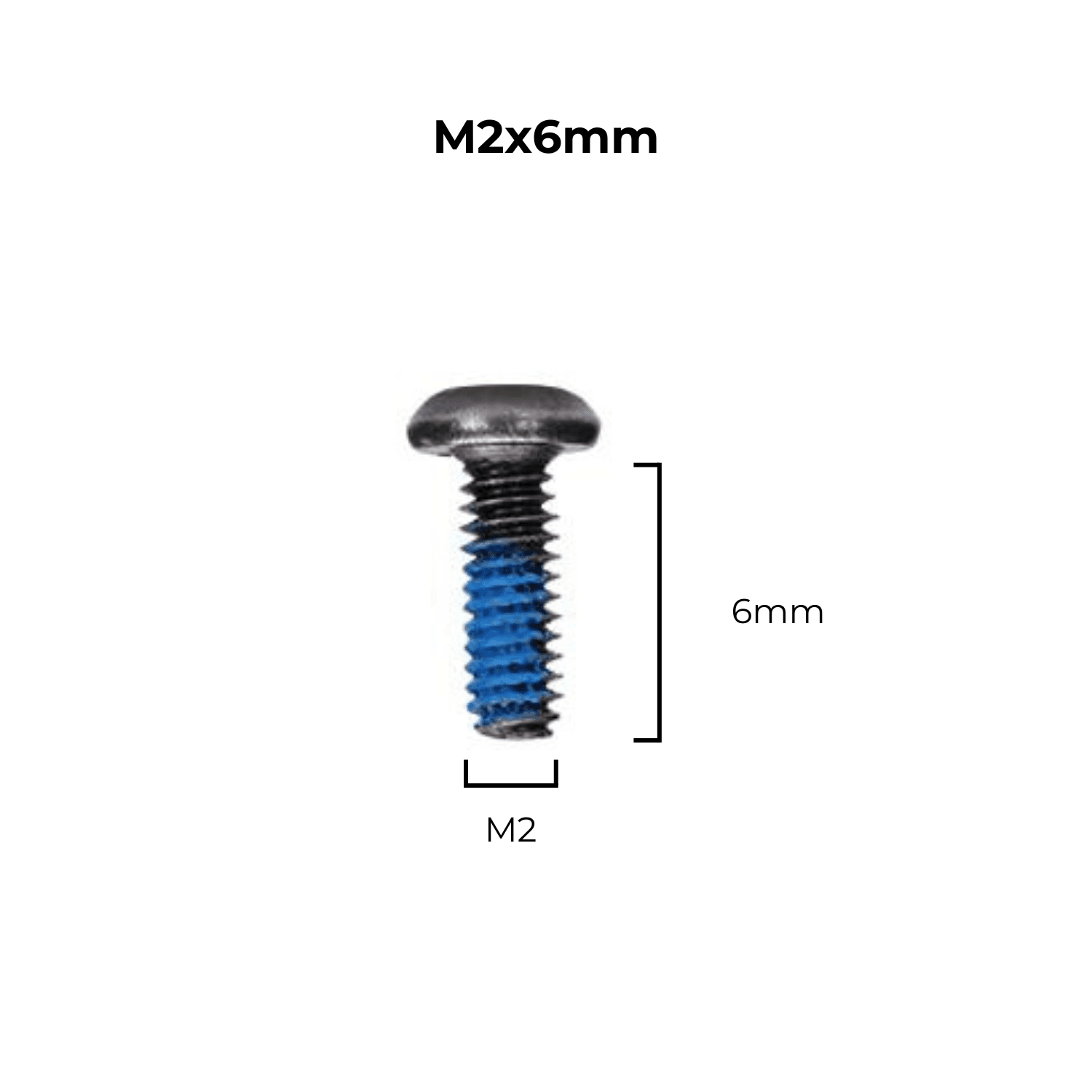 Screws, Nuts & rubbers dampers (10pcs) for fpv drones 2