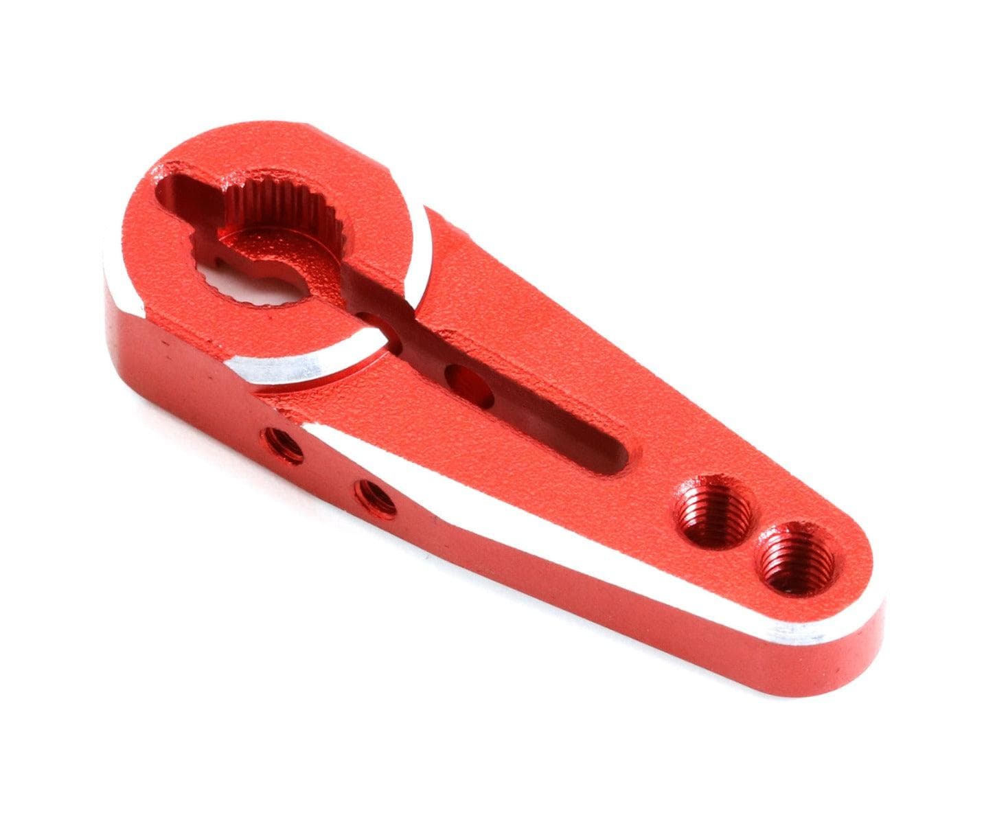 Powerhobby 25T Aluminum Clamping Servo Horn Red for fpv drones 3