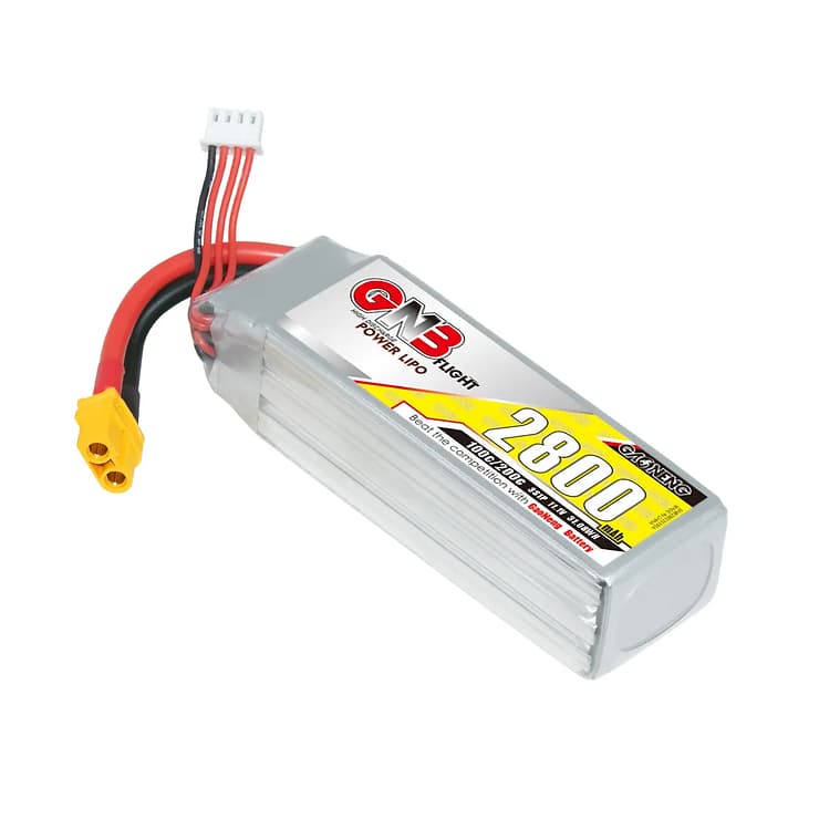 GAONENG LiPo Battery GNB 3S 11.1V 2800mAh 100C XT60 for fpv drones