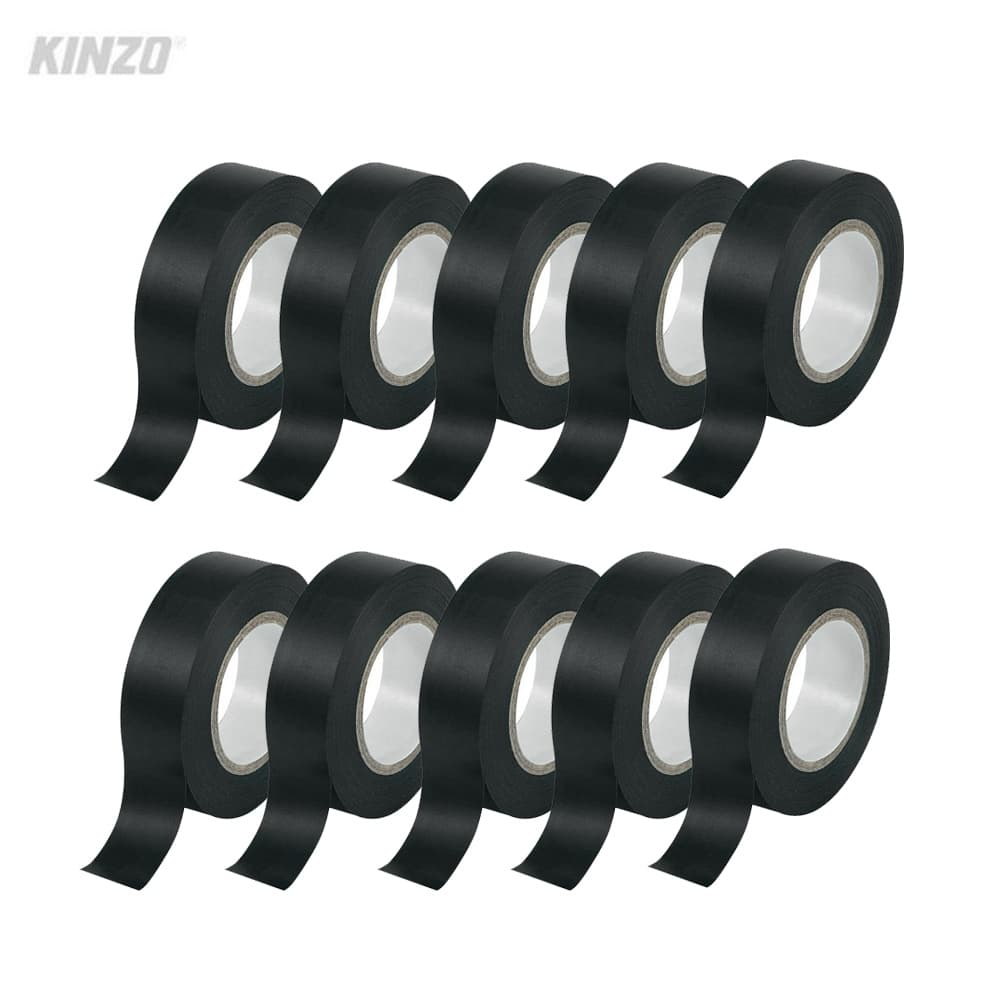 Isolatie Tape 18mm Zwart - 10 rollen van 10 meter for fpv drones 1