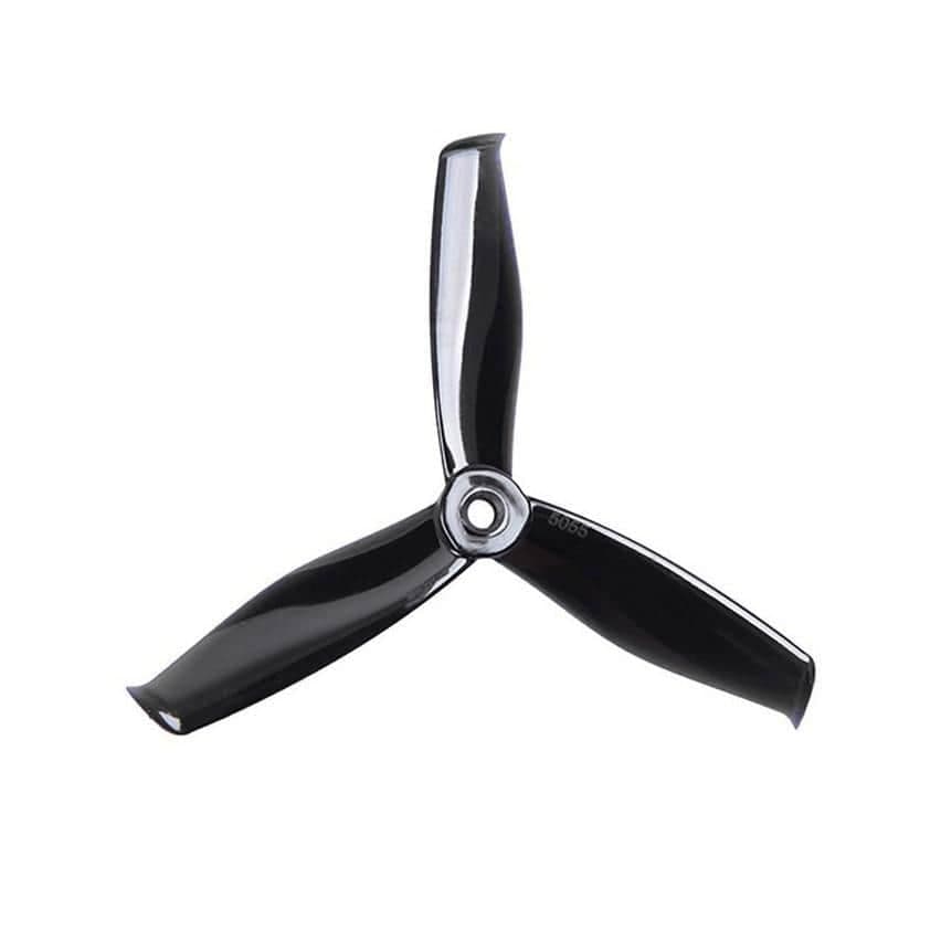 Gemfan Hulkie 5055S V2 Tri-Blade 5" Prop 4 Pack - Choose Your Color for fpv drones 13