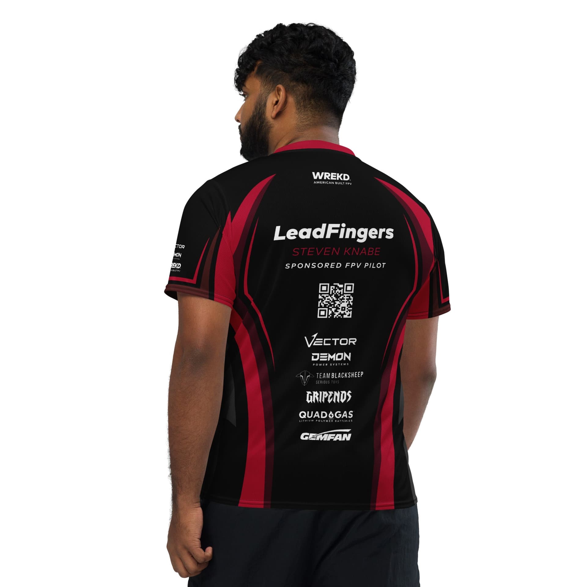 WREKD® Team Pilot Jersey - Leadfingers for fpv drones 5