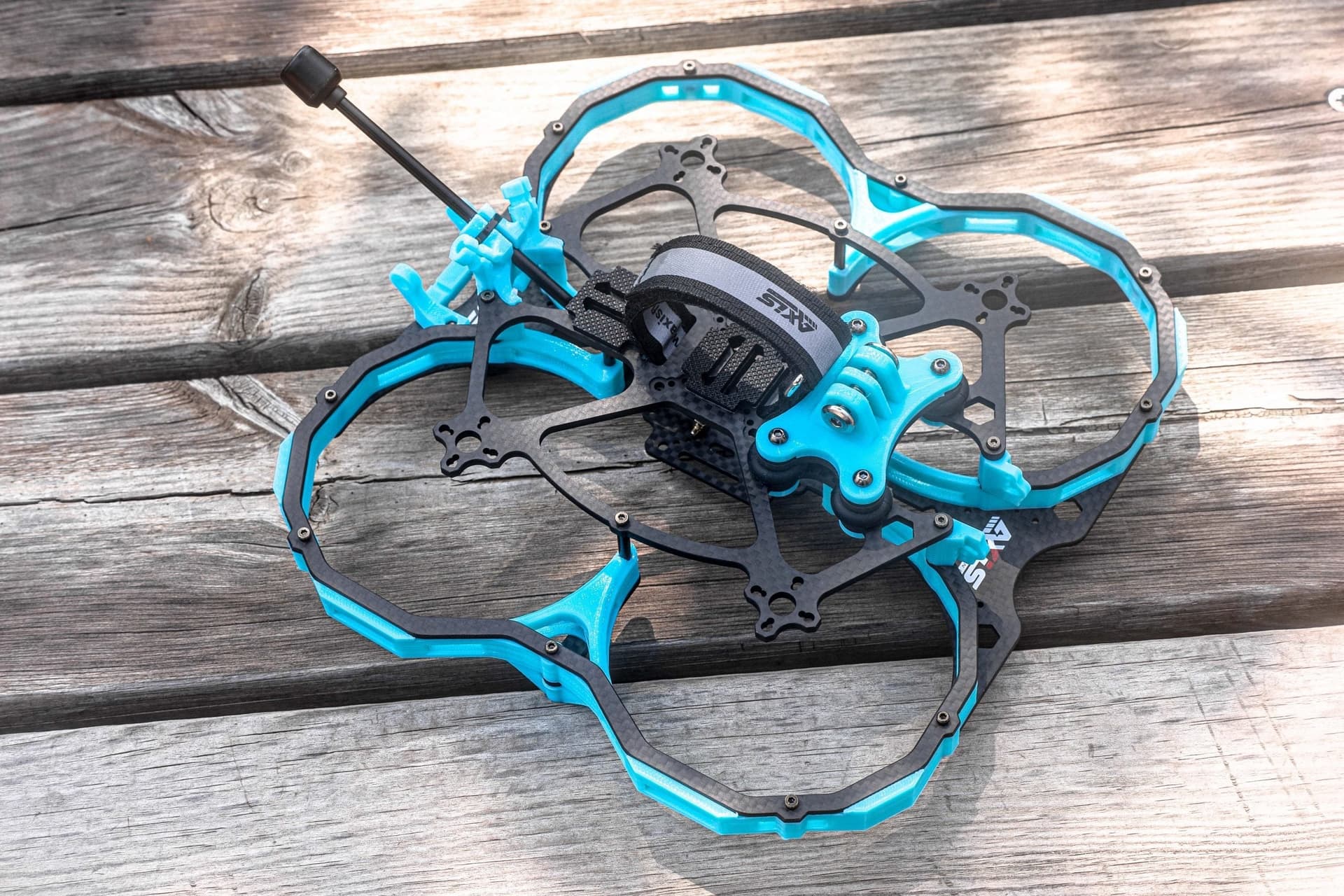 Axisflying Blue Cat C35 cinematic frame KIT (including all TPU) for fpv drones 3