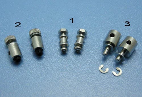 EMAX HY016-00501 Linkage stoppers D1.8mm Φ0.8  RC Model Airplane Servo Horn Linkage Connector for fpv drones