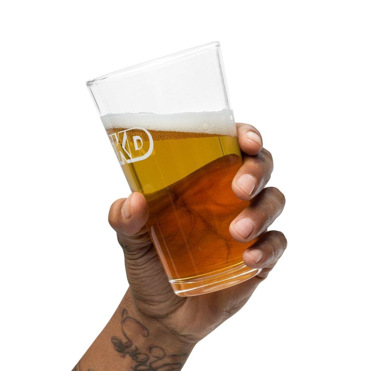 WREKD Logo Shaker pint glass for fpv drones 2