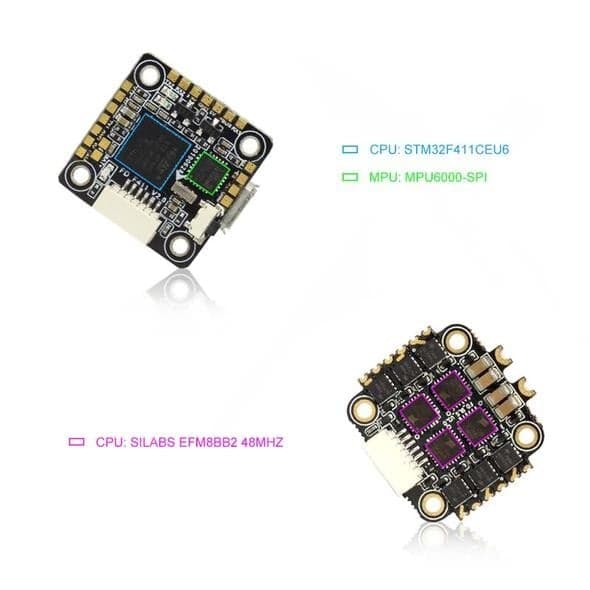 HGLRC FD413 16x16 STACK 2-4S F411 FC 13A BL_Heli_S 4in1 ESC For Toothpick for fpv drones 4