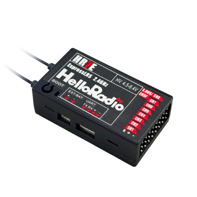 HelloRadio HR7E ELRS 2.4GHz PWM (8ch) receiver