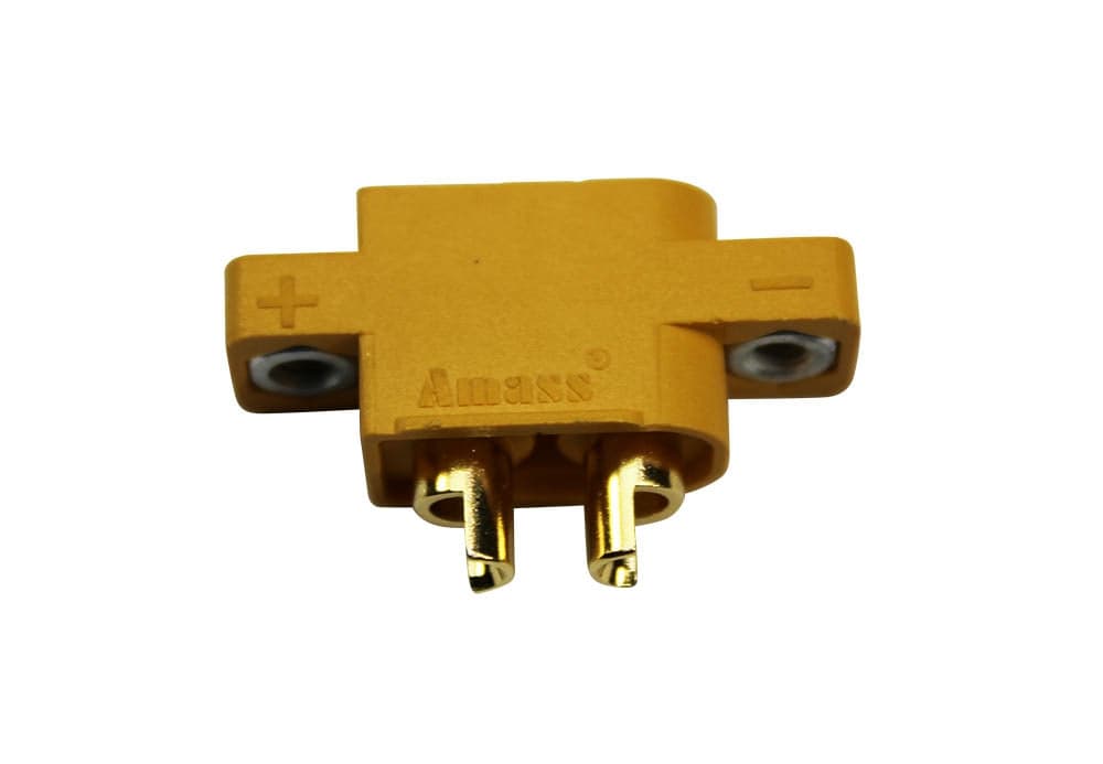 Panel Mount Female XT60 Connectors (2 count) for fpv drones 5