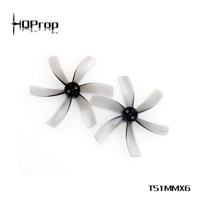 HQProp T51MMX6 Light Grey (2CW+2CCW)-Poly Carbonate for fpv drones 1