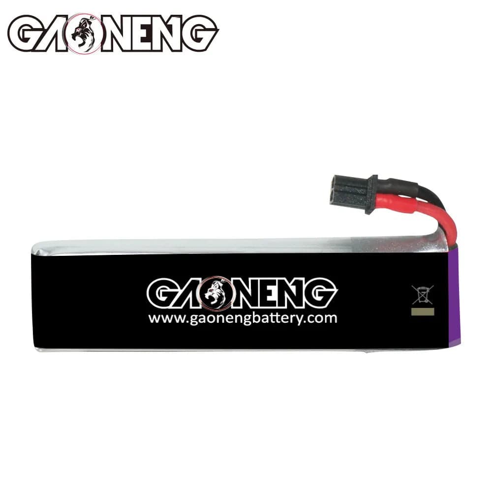 GAONENG GNB LiHV 1S 3.8V 850mAh 60C A30 Cabled LiPo Battery Long Range [DG] for fpv drones 4