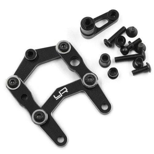 Yeah Racing TASW-007BK Aluminum Steering Set Black Tamiya SW-01 for fpv drones