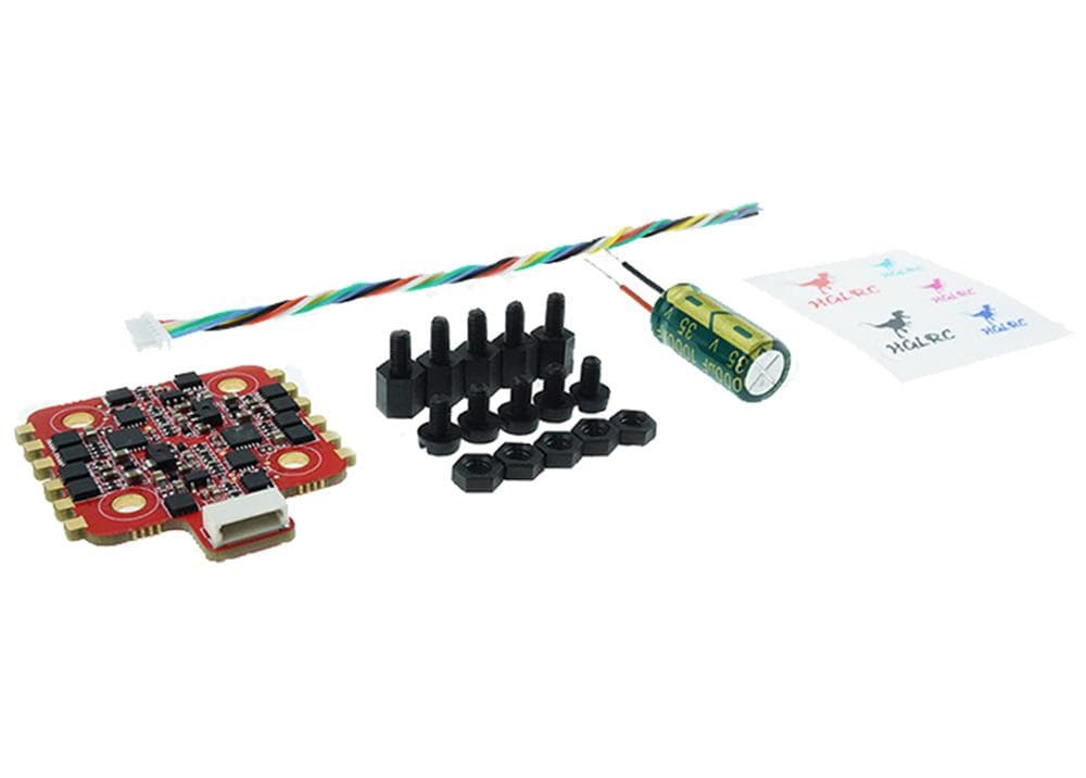 HGLRC 20X20 D20A BLHeli_S 2-4S 4in1 20amp ESC for fpv drones 5