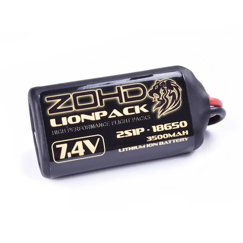 ZOHD Lionpack 18650 2S1P 3500mAh 7.4V Li-ion Battery - 1.5 for fpv drones 3