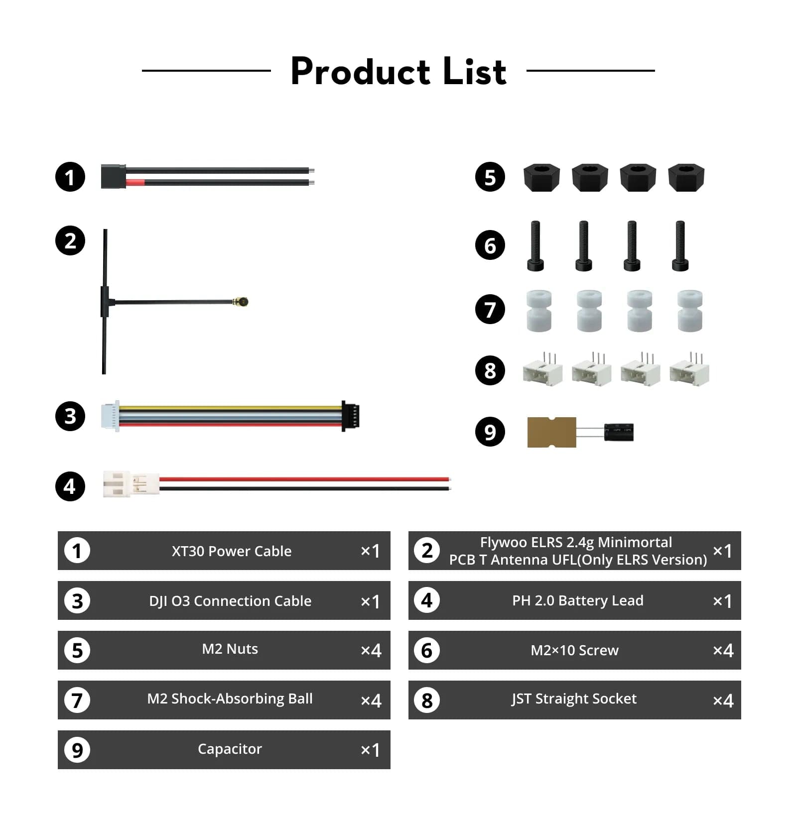 GOKU F405 HD 1-2S 12A ELRS 2.4g AIO V2 (ICM42688) for fpv drones 4