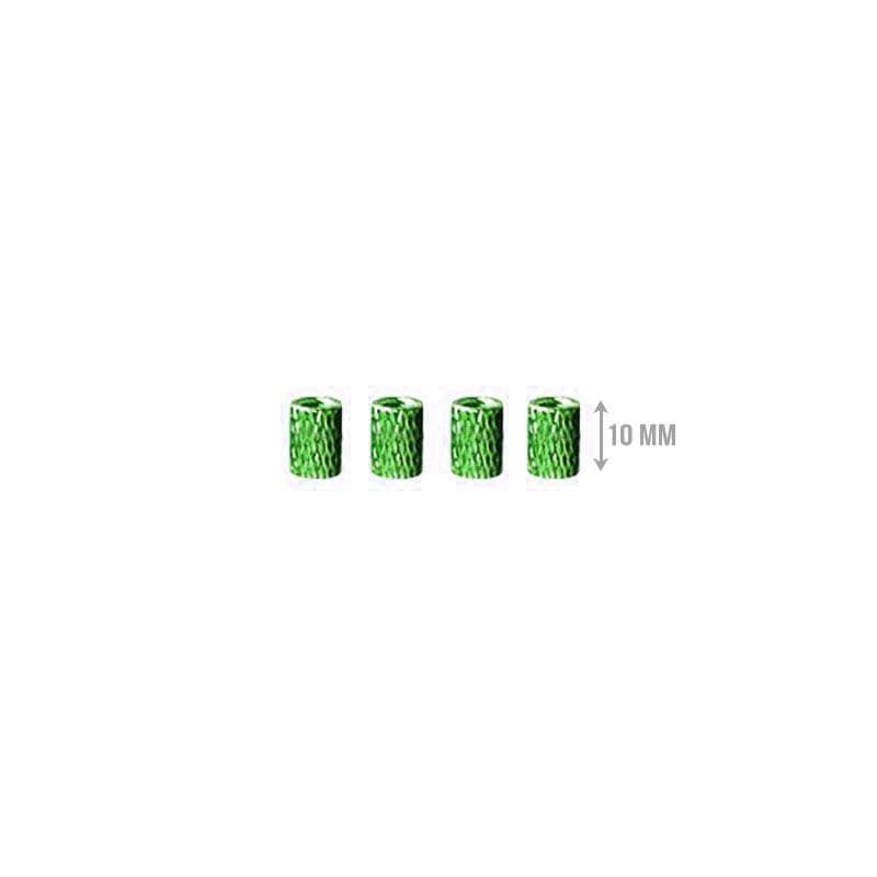 M3 Aluminium Standoffs (4 stuks) - GEKARTELD - 10mm - GROEN for fpv drones 1