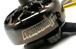 DrainManFPV NIN PLUS 2306.5 Titanium - 1750Kv 2-6S Motor for fpv drones 2