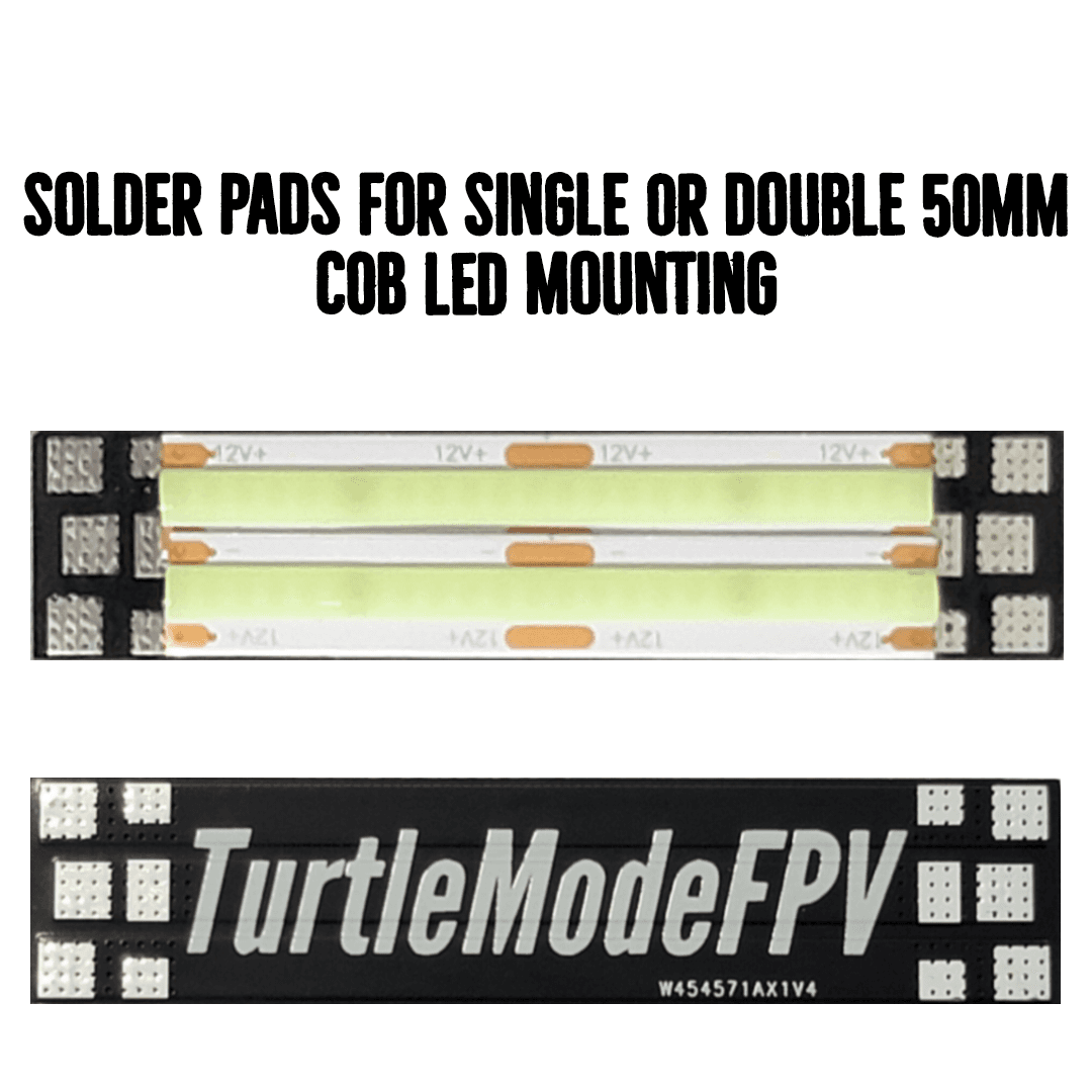 COB LED / Race Wire Combo Pack - For HeavyMetal Frame - (Choose Color) for fpv drones 1