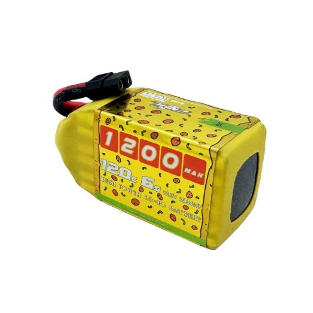 CNHL 1200mAh 22.2V 6S 120C Pizza Series Lipo Battery - XT60 for fpv drones 3