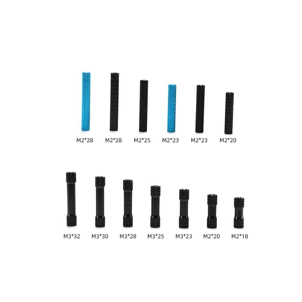 HGLRC M2 reticulated/M3 double-head mesh aluminum standoff for fpv drones