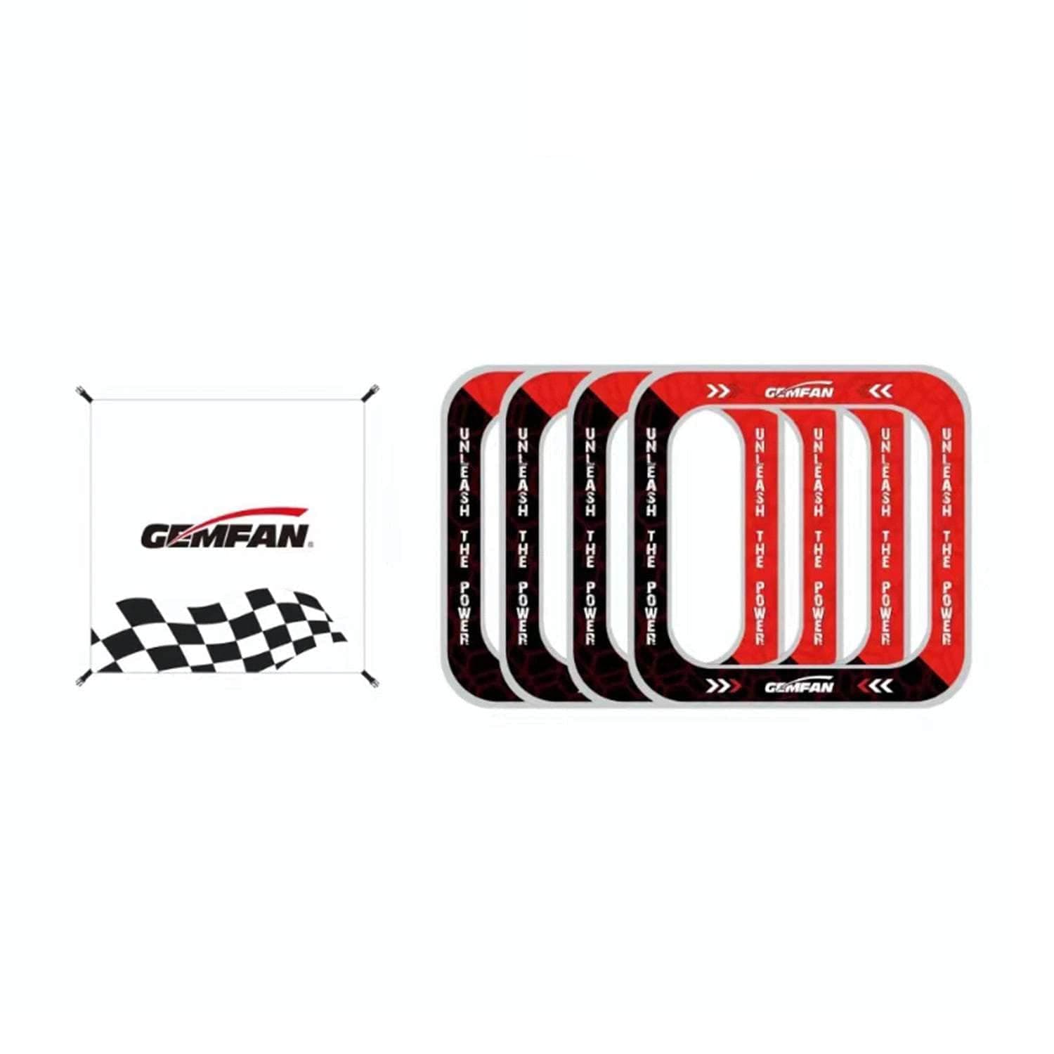 Gemfan Airgate Cube - Reflective (75cm x 75cm) for fpv drones 6