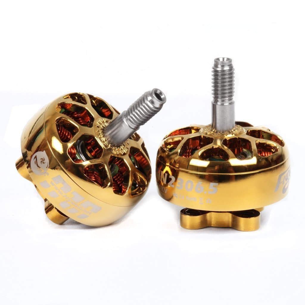 FLYWOO NIN PLUS 2306.5 Gold 2-6S Brushless FPV Motor - (Pick Your Kv) for fpv drones 1