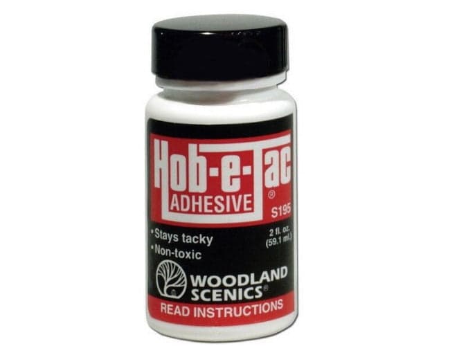 Woodland Scenics S195 N/HO Hob E Tac Adhesive 2 oz Train Scenery for fpv drones