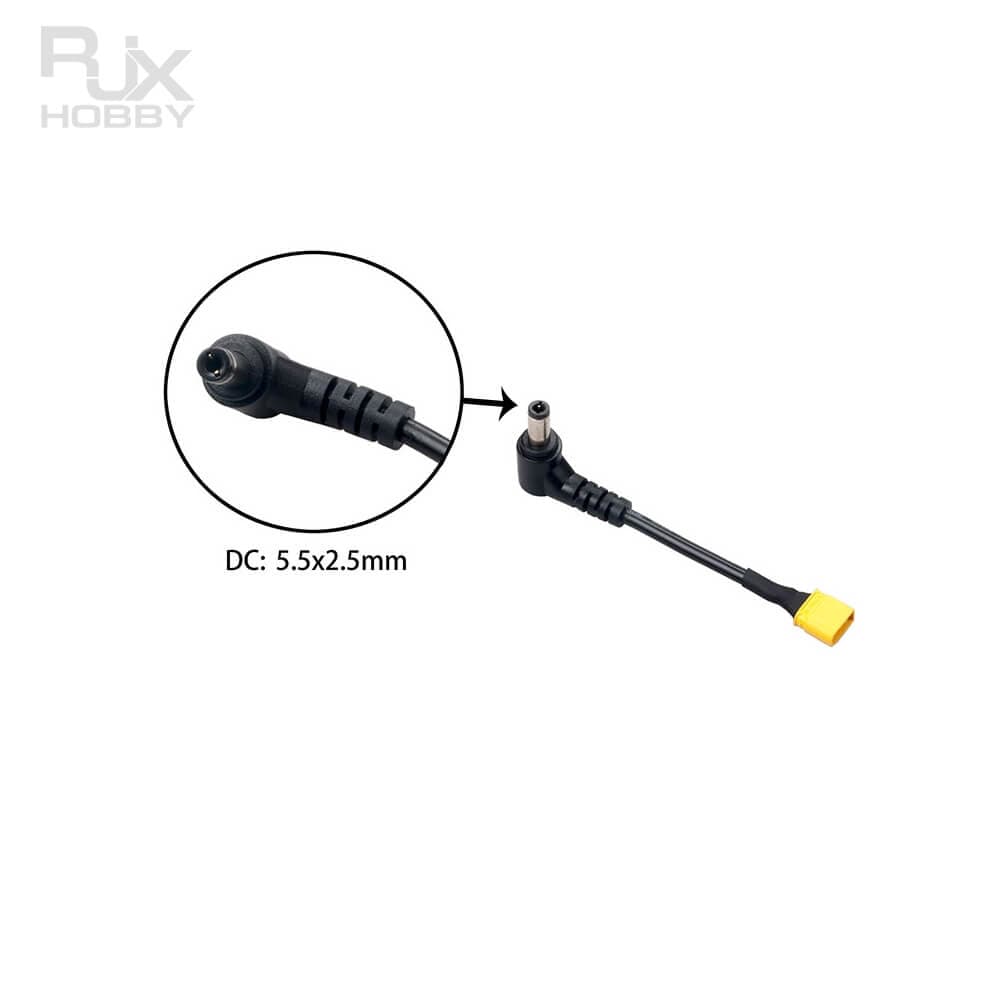 XT30 Male Plug naar DC Male Adapter for fpv drones 1