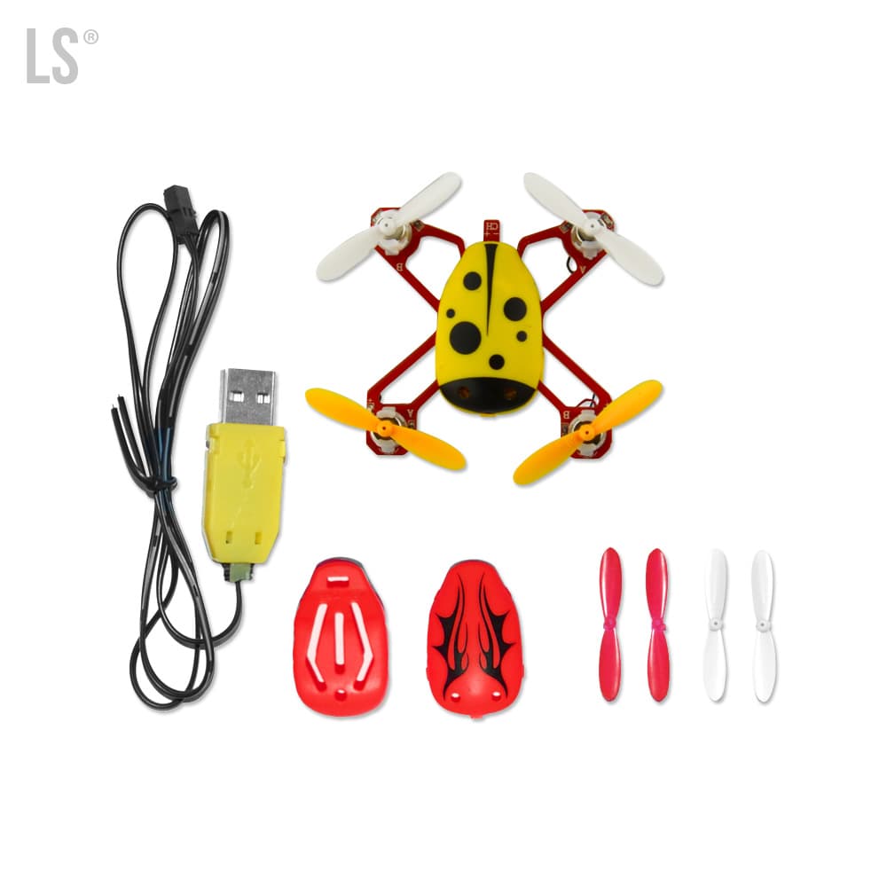 Crazy Flip LED Nano Drone - GEEL for fpv drones 1