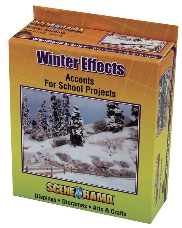 Woodland Scenics SP4123 N/HO Snow Kit Train Scenery for fpv drones