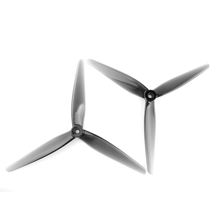HQProp 8X3.7X3 Racing Prop FPV 3 Blade Propeller 8 Inch Grey for fpv drones