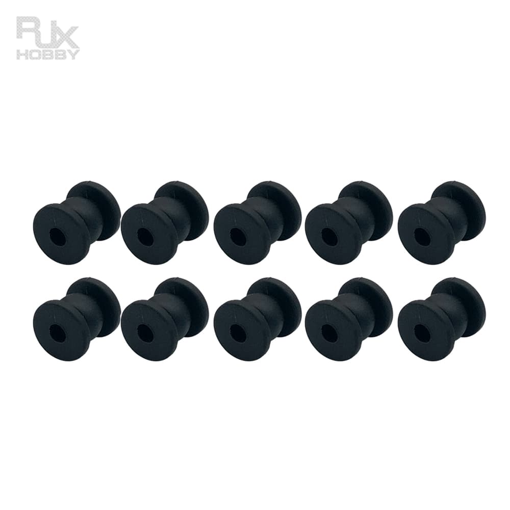 Schokbestendige Dempingsringen (10 stuks) - 12 x 12 x 4 mm for fpv drones