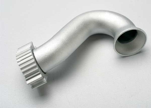 Traxxas 5340 Aluminum Exhaust Header Silver Revo Slayer for fpv drones