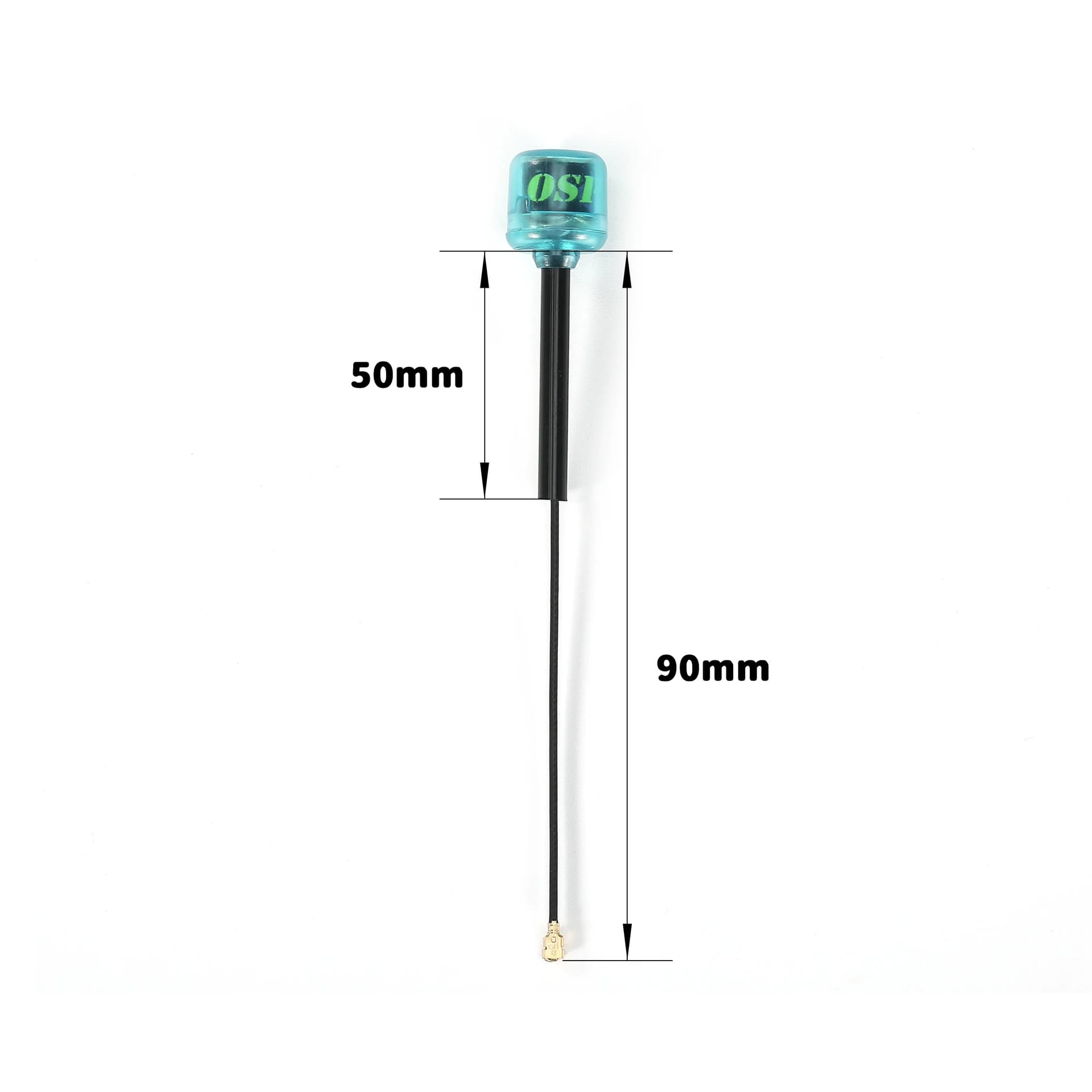 FlyFishRC Osprey 5.8GHz 90mm U.FL Antenna - LHCP 90mm for fpv drones 3