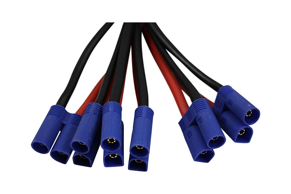 Parallel (6x) EC5 Charge Cable for fpv drones 1