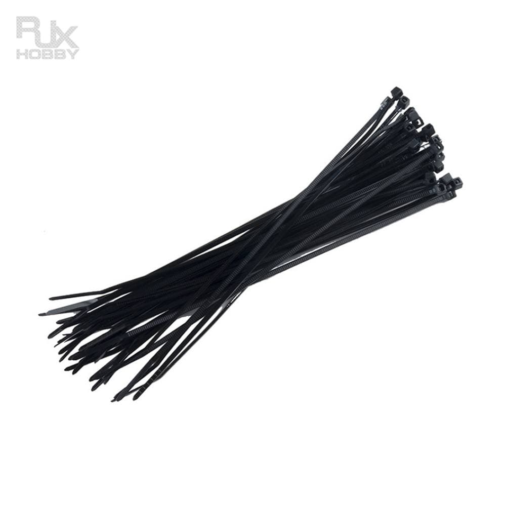 Nylon Kabelbinders (50 stuks) - Zwart - 3 x 150 mm