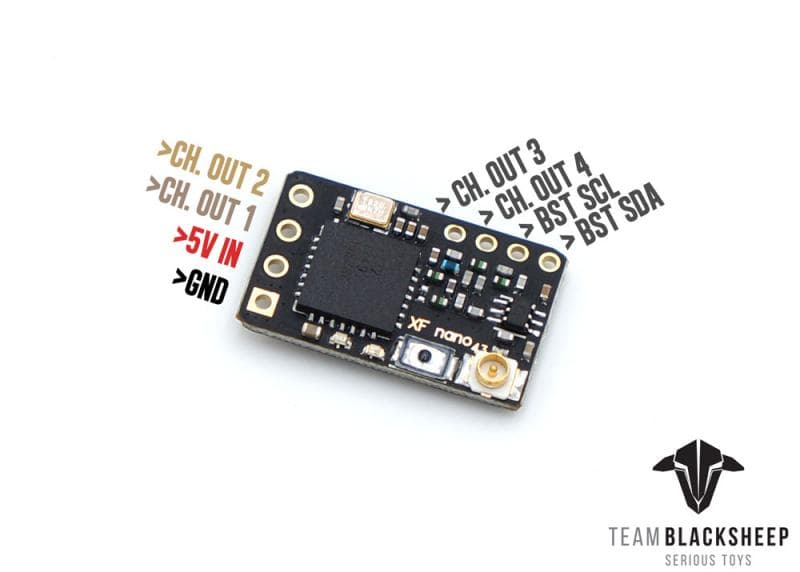 TBS Crossfire Nano RX for fpv drones 2