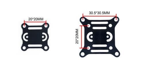 G10 flight controller insulation - mounting boards for fpv drones 2