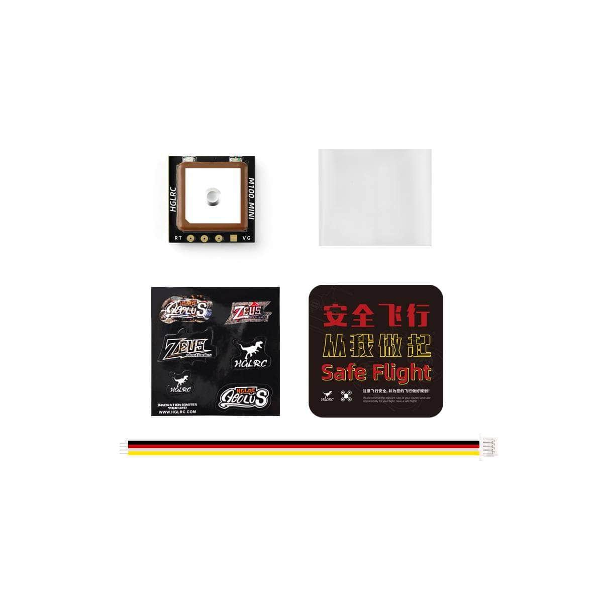 HGRLC M100 Mini GPS Module (10th Gen) for fpv drones 5