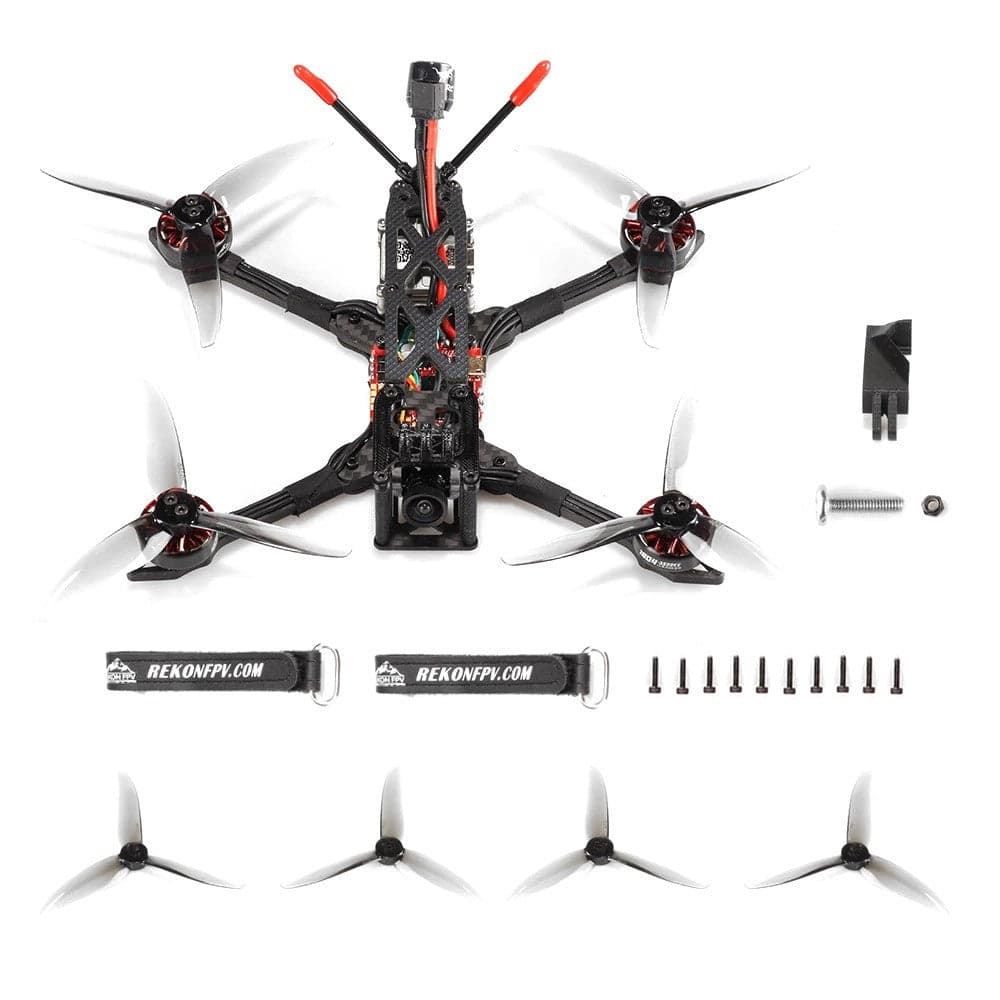 Rekon FPV Rekon4 FR 4" HD Digital Freestyle Quadcopter w/ Caddx Polar Vista Digital HD System - 4S for fpv drones 4