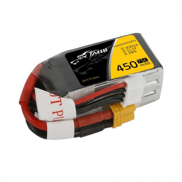 Tattu Tattu 450mAh 3S 75C battery for drones for fpv drones