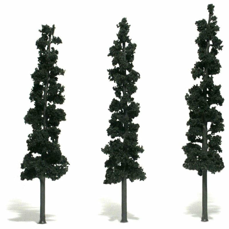Woodland Scenics TR1563 N/HO Assembled Conifer Pine Green 8" Train Scenery for fpv drones
