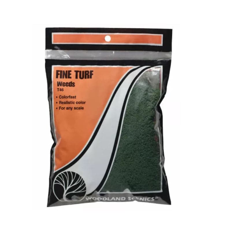Woodland Scenics T46 Turf Fine Weeds Bag Train Scenery for fpv drones