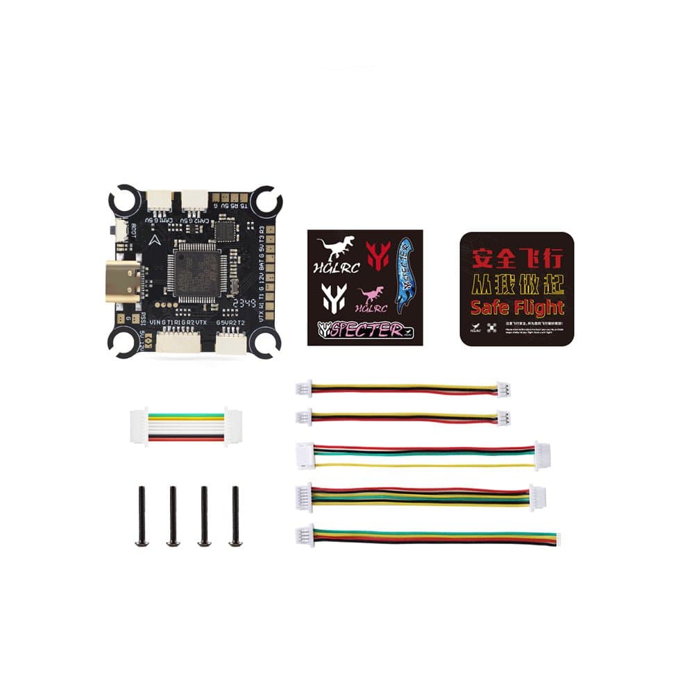 HGLRC SPECTER F722 Pro MPU6000 Gyro DJI HD/VTX Freestyle/Racing FPV FC for fpv drones 4