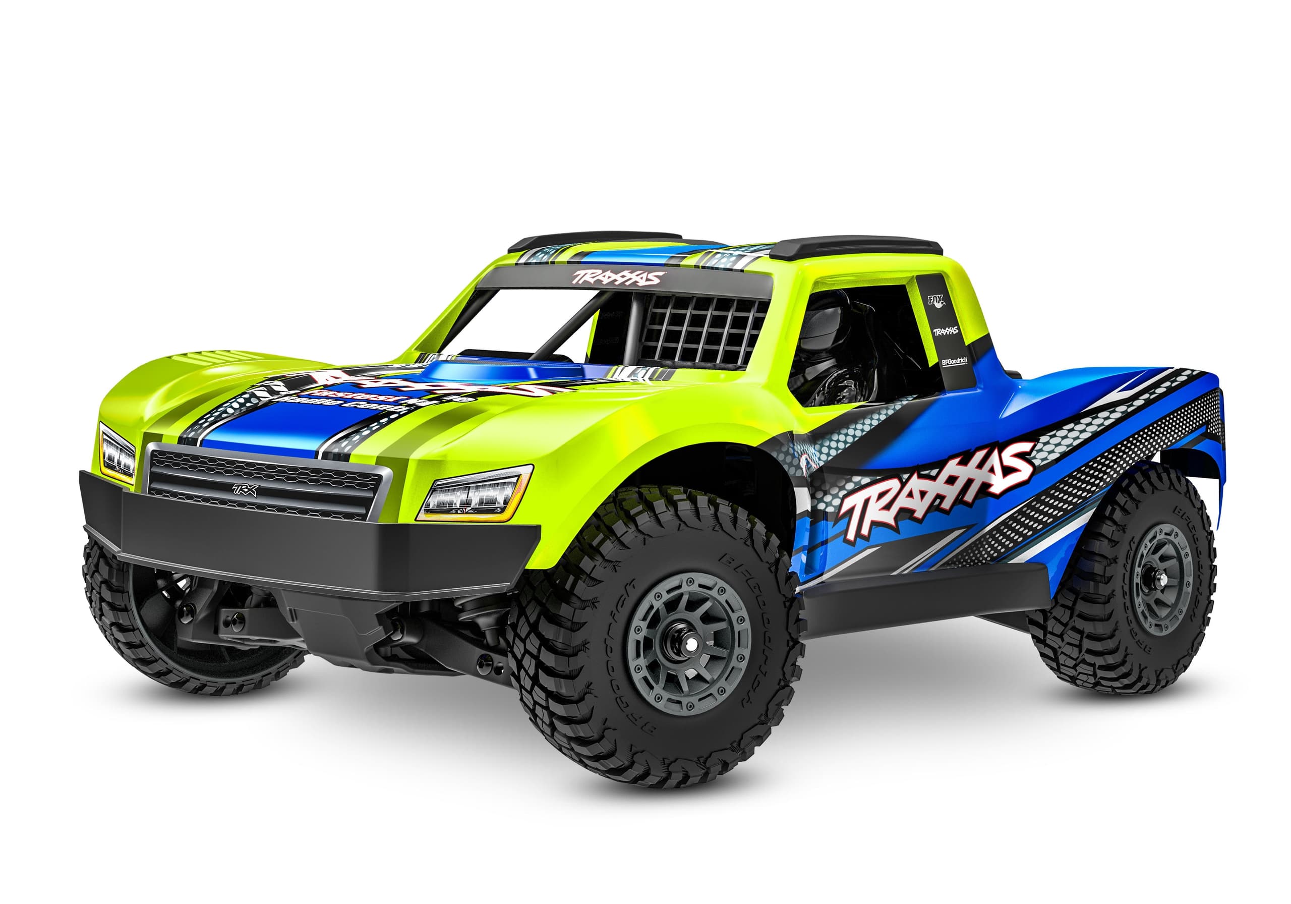 Traxxas Mini Slash Brushless 1/16 4WD RTR Short Course Truck Yellow for fpv drones