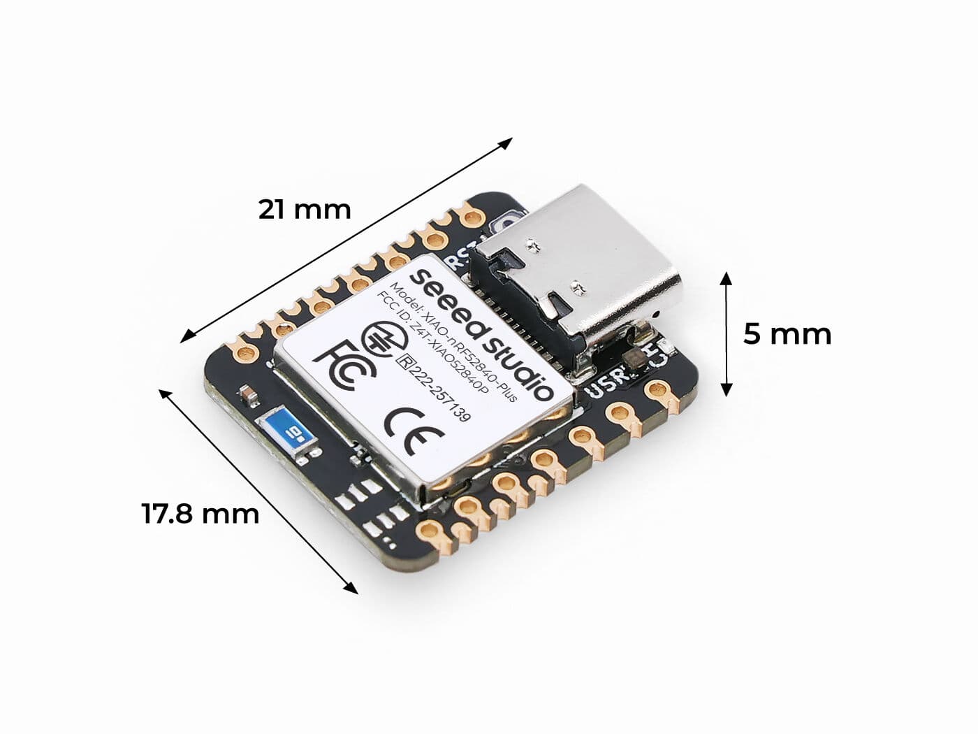 Seeed XIAO nRF52840 Plus for fpv drones 5